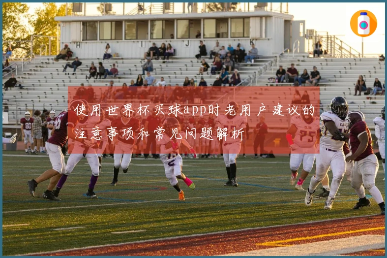 使用世界杯买球app时老用户建议的注意事项和常见问题解析